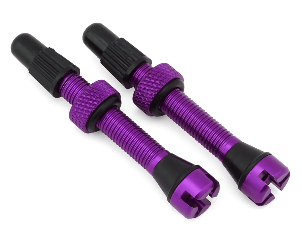 Industry Nine Tubeless Presta Valve Stems (Purple) (40mm)